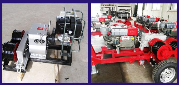 Εξολκέας βαρούλκων καλωδίων μηχανών diesel 3600RPM 9HP 0