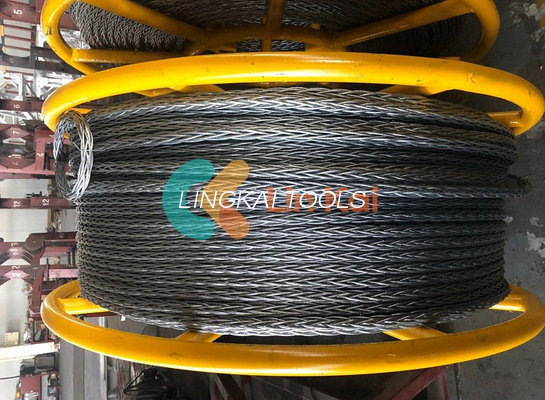 Δυνατό 12 X 19s Αντιστροφικό ατσάλινο σύρμα για ρυμουλκούμενο αγωγό ISO 9001 πιστοποιημένο