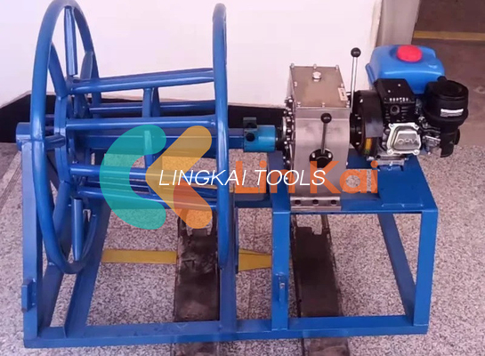 Αξιόπιστη μηχανή λήψης καλωδίων Max 25KN για τη σύνδεση γραμμών μετάδοσης