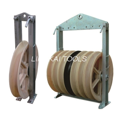 Κατασκευή 60KN 660mm δένοντας με σπάγγο τριπλός φραγμός τροχαλιών