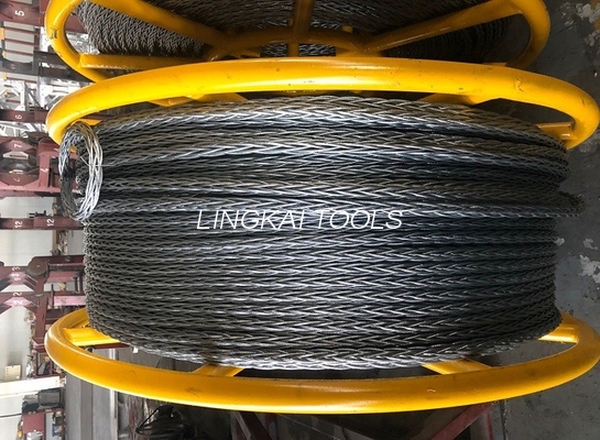 σχοινί χαλύβδινων συρμάτων 18mm αντι στρίβοντας για σύνδεση γραμμών δύο τη συσσωρευμένη αγωγών υπερυψωμένη